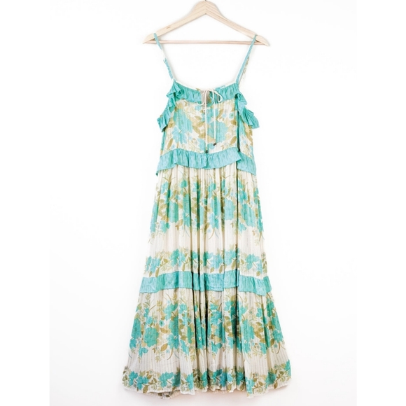 Spell Dresses & Skirts - EUC Spell x Free People Coco Lei Strappy, Sea Foam